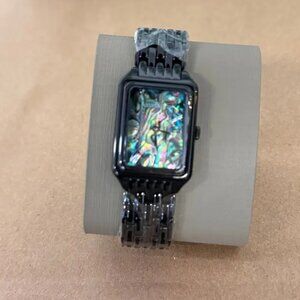 Fossil ES5340 Raquel Three-Hand Date Black Stainless Steel Watch